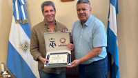 Sergio Uñac recibió al presidente de la AFA