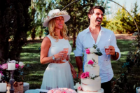 Nicole Neumann y Manu Urcera anunciaron su embarazo durante su casamiento
