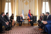 Javier Milei recibió a disntintas autoridades mundiales que estarán en la asunción presidencial