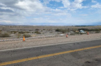 Accidente vial: Perdió el control, volcó y su acompañante falleció