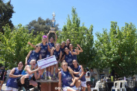 Puntineras son las campeonas del la Liga Femenina de Fútbol 7