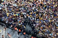 Hay disturbios e incidentes con los hichas de Rosario Central para ingresar al estadio