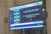 El Ministerio de Seguridad colocó carteles en la Estación Constitución: todos los detalles 