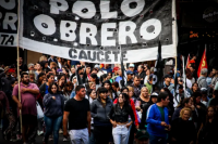 Organizaciones políticas y sociales se manifestaron en las calles del microcentro sanjuanino