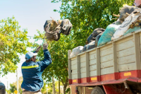 Rawson: el municipio recolectó más de 700 toneladas de residuos durante la primer semana de trabajo