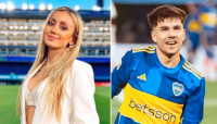 La nueva foto en la playa entre la periodista y el jugador de boca que es furor en redes sociales