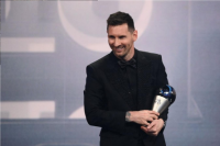¡Lionel Messi ganó su tercer premio The Best!