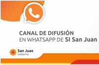SI San Juan lanzó su canal de Whatsapp: conocé los detalles