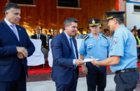 El gobernador encabezó el acto de asunción del subjefe de la Policía de San Juan