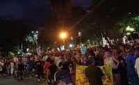 Empleados públicos protestaron en La Rioja por la mejora de salarios y en rechazo a la creación de la nueva moneda de Quintela