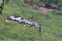 Tragedia en Brasil: un avión se partió en el aire y dejó siete muertos