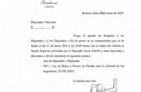 La sesión para tratar la Ley Ómnibus en Diputados será el miércoles a las 10