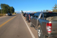 Paso de Agua Negra: hay largas filas de autos provenientes de Chile para entrar al país