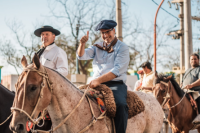 Una multitud copó las calles de Rawson en la Cabalgata en Honor al Gaucho José Dolores