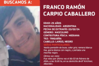 Buscan a un joven albardonero que desapareció este sábado 