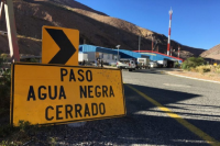 El Gobierno informa que el Paso Internacional de Agua Negra se encuentra cerrado 