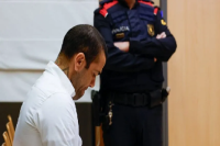 Dani Alves negó la agresión sexual ante el tribunal de Barcelona