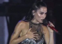 Lali Espósito brilló en el Cosquín Rock y aprovechó para hablar sobre las criticas que recibió en el último tiempo