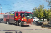 Bomberos de San Juan apagaron un incendio en un comercio de Chimbas, se investiga como se originó