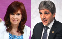 Fuerte cruce entre Cristina Kirchner y el ministro Luis Caputo tras el documento que presentó la expresidenta