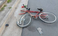 Un ciclista se encuentra grave tras ser embestido por una trafic en Caucete