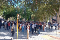 Empleados de un edificio del Poder Judicial debieron ser evacuados tras una fuga de gas