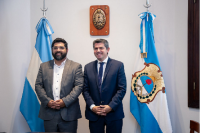 Marcelo Orrego se reunió con el delegado presidencial de la Región de Coquimbo