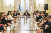 Nicolás Posse se reunió con legisladores del oficialismo y les dijo que retomarán el capítulo fiscal de la fallida Ley Ómnibus