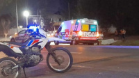 Un motociclista se encuentra en grave estado luego de protagonizar un accidente de tránsito