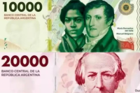 Cuándo entrarán en circulación los nuevos billetes de $10.000 y $20.000