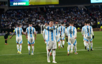 En el primer partido del año, la Selección Argentina le ganó 3-0 a El Salvador