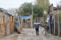 La tormenta dejó consecuencias alrededor de toda la provincia: filtraciones en viviendas