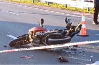 Choque múltiple en Panamericana: murió un motociclista