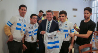 Orrego recibió a los sanjuaninos que participaron del Campeonato Argentino de Ciclismo en Ruta