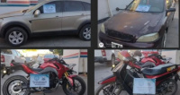 La Policía de San Juan recuperó seis motos y dos autos que habían sido robados