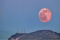 Cuándo y a qué hora se podrá ver la Luna llena Rosa en Argentina