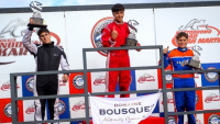 Dos victorias y cuatro podios para los sanjuaninos en el certamen de karting mendocino
