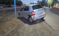 Una imprudencia provocó un accidente en Las Chacritas