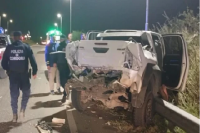 Un intendente libertario de Córdoba sufrió un grave accidente automovilístico