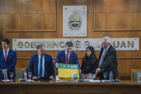 Orrego anunció que la provincia duplicará la capacidad de abastecimiento del sistema eléctrico