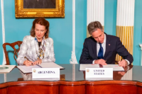 Argentina y Estados Unidos firmaron un acuerdo clave para profundizar la alianza estratégica