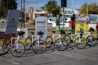 Rivadavia hizo entrega de bicicletas para la policía que fueron reparadas por los presos del penal