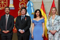 Tras su paso por España, Javier Milei ya llegó a Alemania en donde visitará dos ciudades