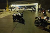 Motociclista ignoró la señal de 