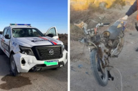 Un patrullero y una moto protagonizaron un choque y hay un sanjuanino fallecido