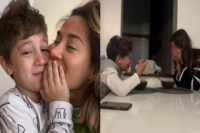 Jimena Barón le dio la mejor sorpresa a su hijo Momo: le regaló entradas para la Copa América