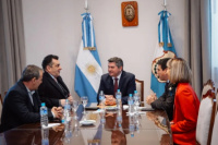 Orrego recibió al Secretario de Cultura de la Nación en busca de fortalecer los lazos culturales