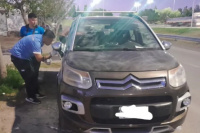 Apareció la camioneta en donde los ladrones escaparon del robo millonario en Rawson