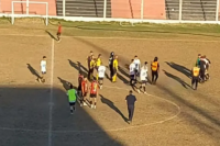 Brutal agresión a un árbitro del fútbol sanjuanino