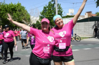 Miles de personas estuvieron en la Maratón por el Cáncer de mama